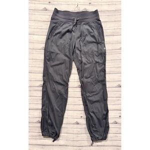 LULULEMON Womens Dance Studio Jogger Pant Sz 6 Gray Mid Rise Drawstring Stretch